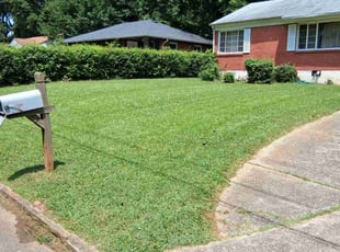 Valerie S.'s grass cutting service result