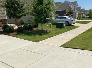 Kimberly C.'s turf maintenance service result