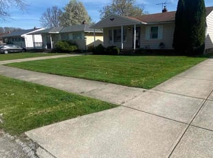 Daierra D.'s lawn care services service result