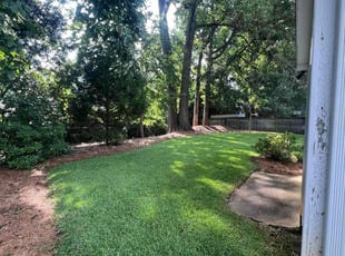 Kevin -.'s lawn care service result