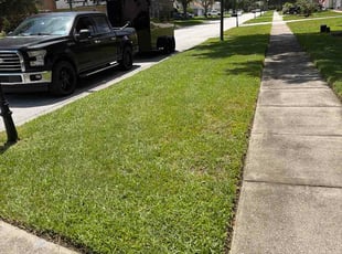Aubrey W.'s lawn care services service result