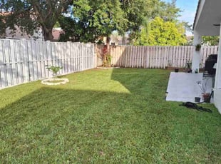 Richard M.'s lawn maintenance service result