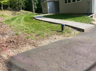 Chris C.'s lawn maintenance service result