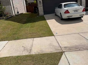 John/Jackie W.'s grass maintenance service result