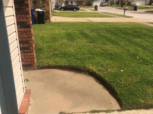 Alicia J.'s turf maintenance service result