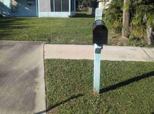 Corina B.'s grass maintenance service result