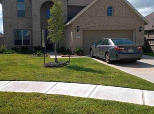 Crystal M.'s turf maintenance service result