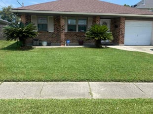 Katie G.'s lawn maintenance service result