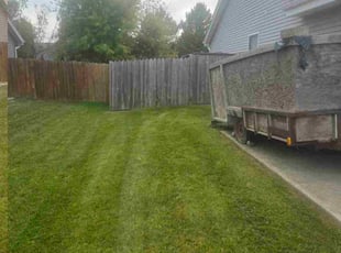Phyllis R.'s turf maintenance service result