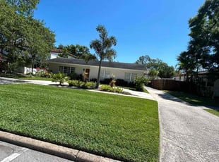 Devin N.'s lawn care services service result