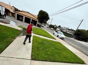 Karen G.'s grass maintenance service result