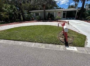 Matt V.'s grass cutting service result