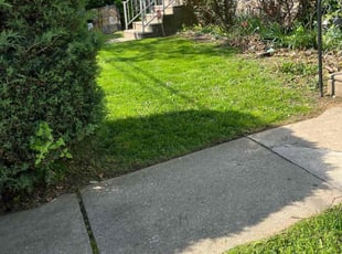 Marva G.'s lawn maintenance service result