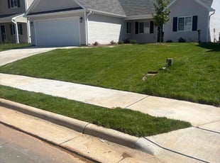 John R.'s lawn maintenance service result