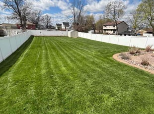Amanda C.'s lawn maintenance service result