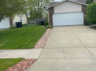 Darla B.'s turf maintenance service result