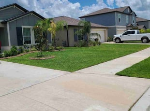 Trisha M.'s turf maintenance service result