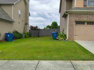 Angela R.'s grass cutting service result