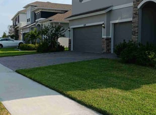 Sally K.'s grass cutting service result