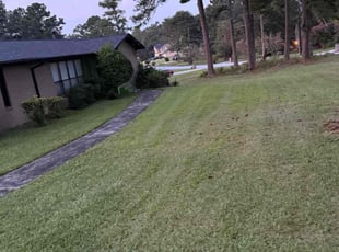 Catherine K.'s turf maintenance service result