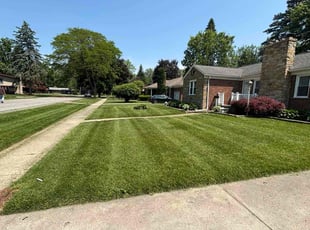 James H.'s turf maintenance service result