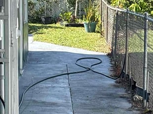 Kim D.'s lawn care service result