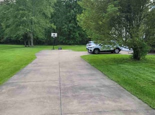 Pam J.'s grass cutting service result
