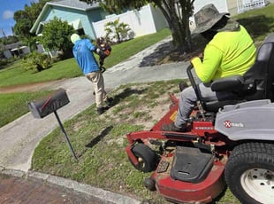 Barbara B.'s lawn maintenance service result