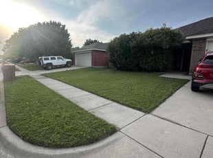 Deborah C.'s lawn maintenance service result