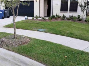 Charles P.'s grass cutting service result