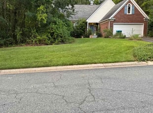 John F.'s grass cutting service result