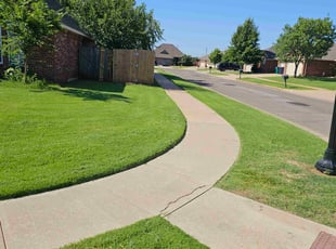 Maria G.'s lawn care service result