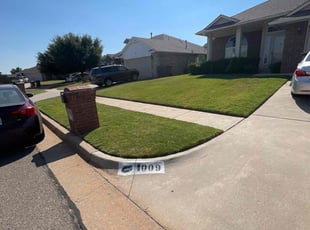Richard R.'s turf maintenance service result