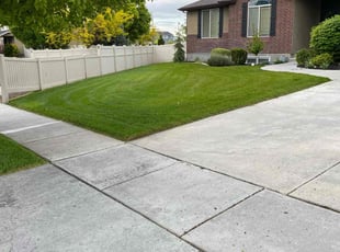 Alfred L.'s lawn service service result