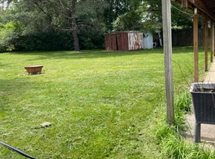De'Ara P.'s lawn maintenance service result