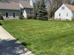 linda p.'s lawn care services service result