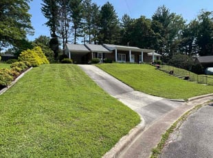 Sarah S.'s grass cutting service result