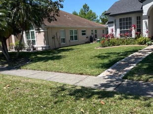 'Topher T.'s lawn care service result