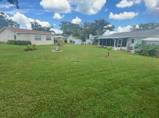 Claudia F.'s lawn service service result