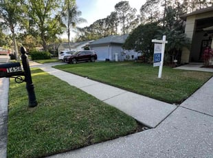 Karen S.'s lawn maintenance service result