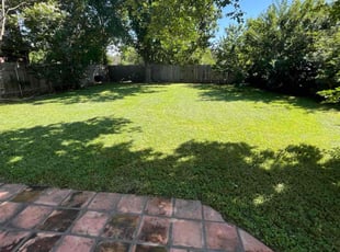 David E.'s lawn maintenance service result