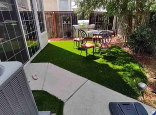 Tosha C.'s grass maintenance service result