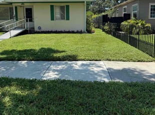 Nick C.'s grass maintenance service result