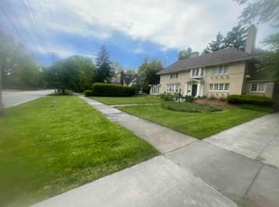 John M.'s grass maintenance service result