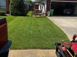 Marge B.'s lawn care service result