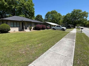 Teisha C.'s landscaping services service result