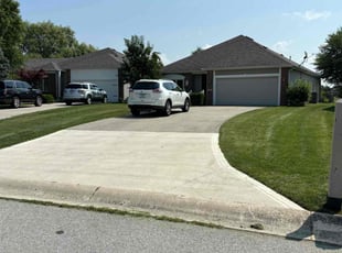 Robert L.'s yard maintenance service result