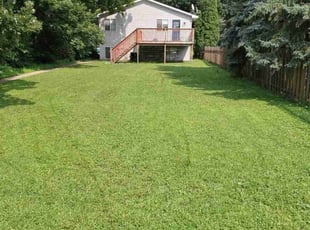 Mary K.'s grass cutting service result