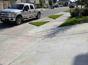 Matt K.'s turf maintenance service result