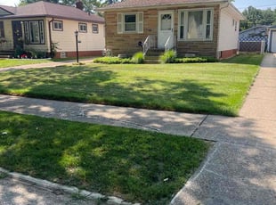 Laronda S.'s grass maintenance service result